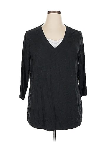 Isaac Mizrahi LIVE! 3/4 Sleeve T-Shirt (view 1)