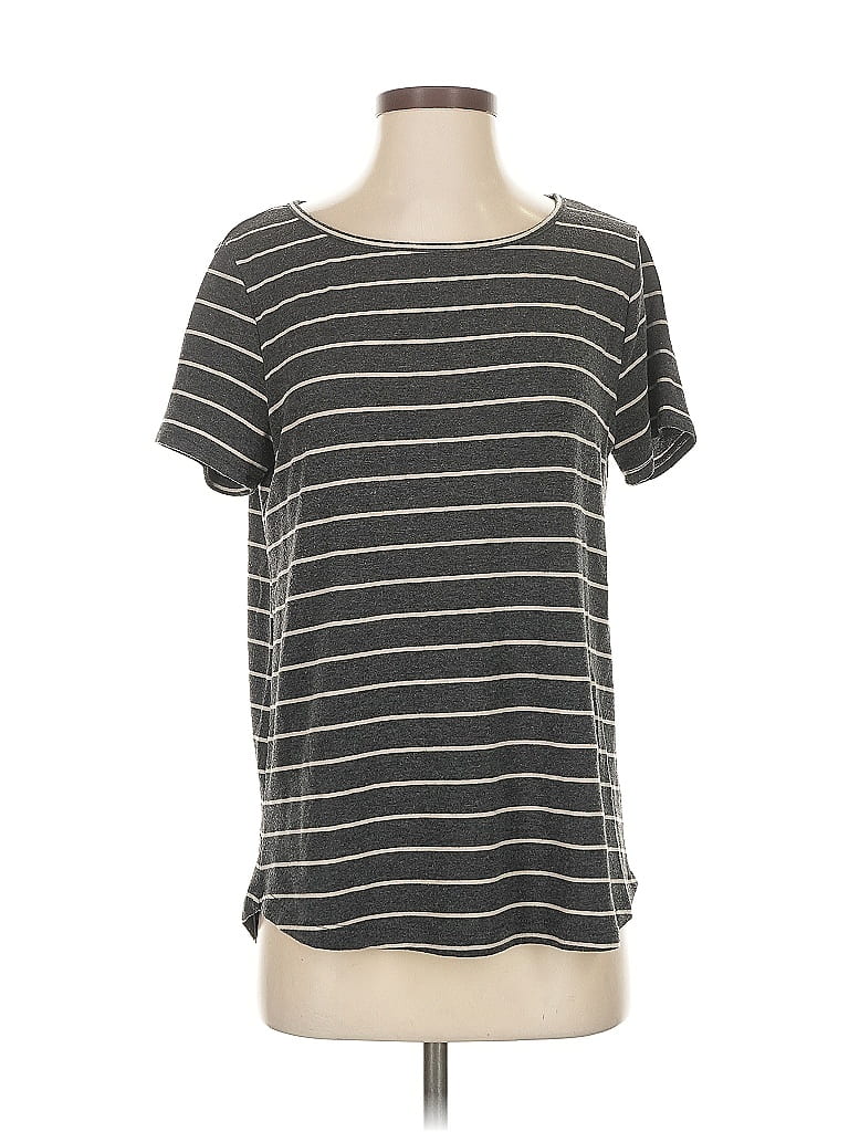 Pre-owned Pink Clover Short Sleeve T-shirt In Gray