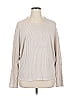 Bobeau Metallic Silver Pullover Sweater Size XL - photo 1