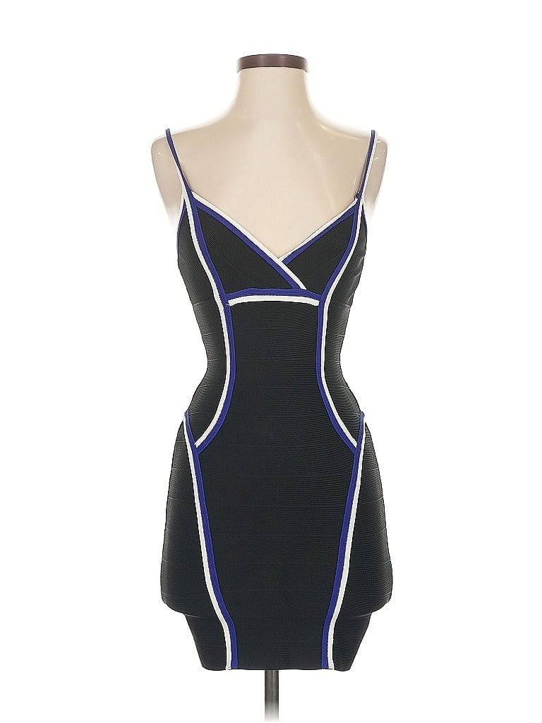 Pre-owned Guess Cocktail Dress In Black