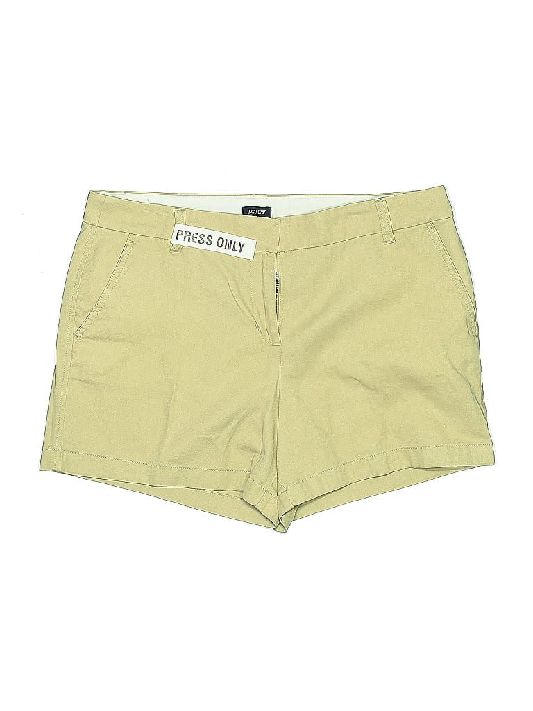 Pre-owned J.crew Factory Store Khaki Shorts In Yellow