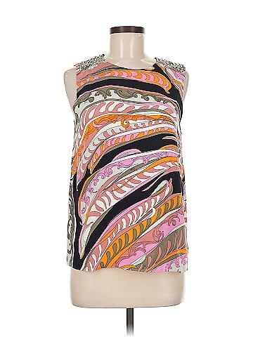 Emilio Pucci Sleeveless Silk Top (view 1)
