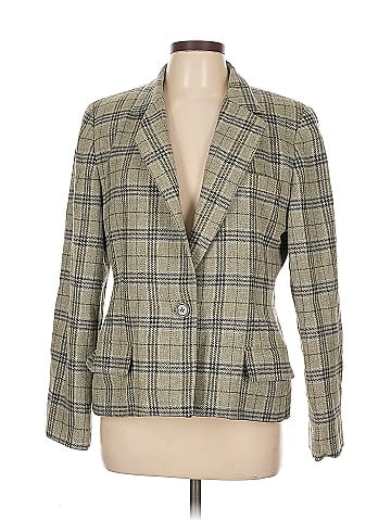 Linda Allard Ellen Tracy Wool Blazer (view 1)