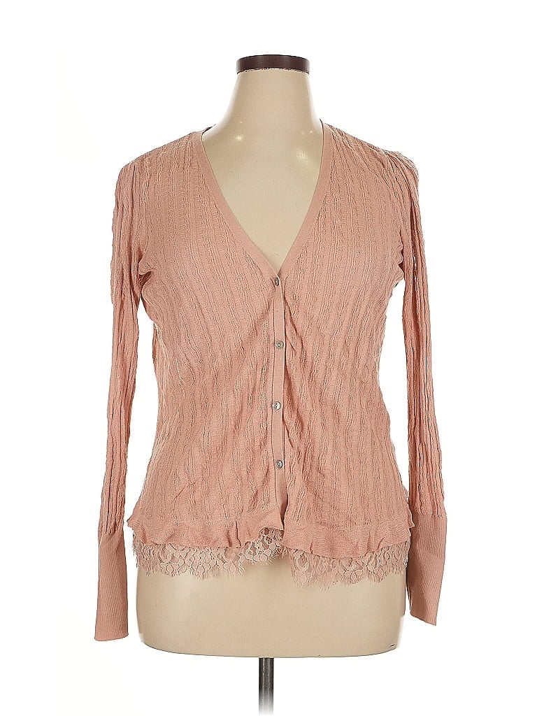 Pre-owned Simply Vera Vera Wang 3/4 Sleeve Blouse In Pink