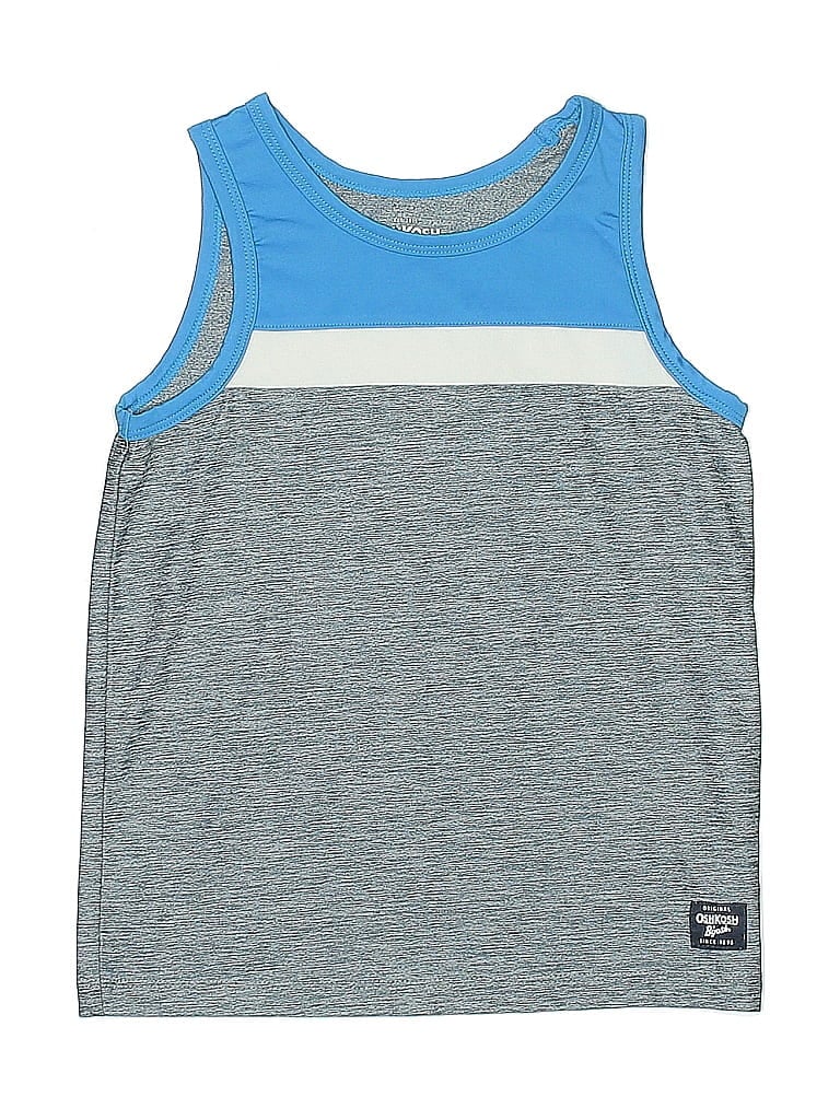 Click to view more detailed imagery on our partner's website Pre-owned Oshkosh B'gosh Kids' Active Tank Top In Blue
