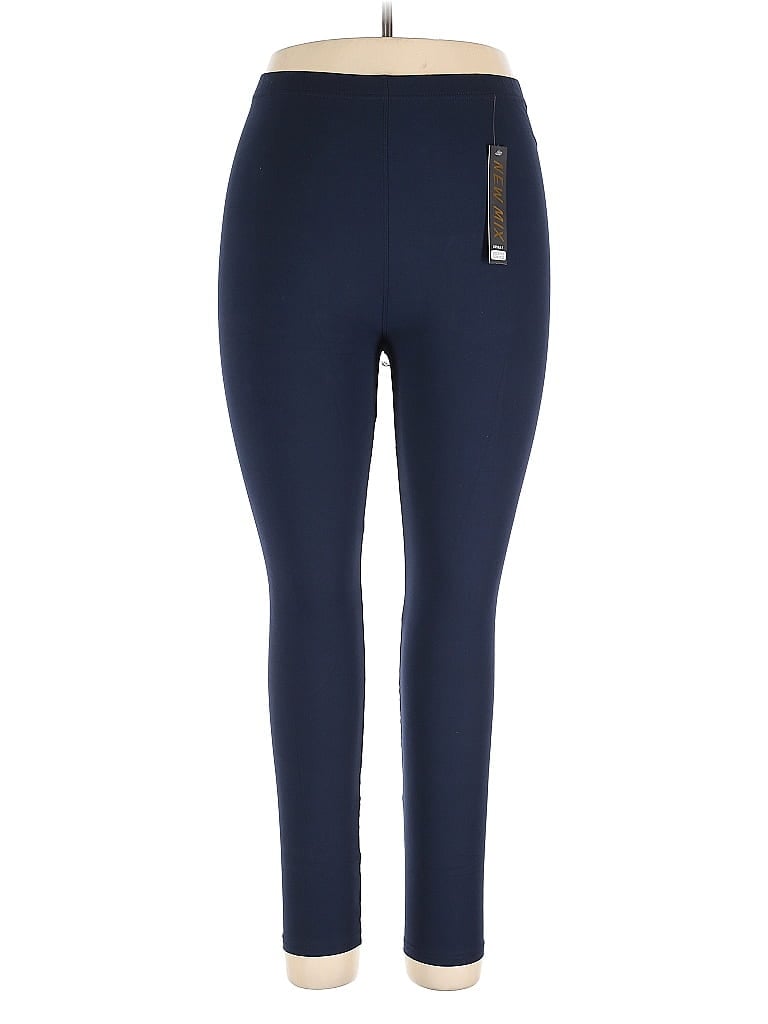 Pre-owned New Mix Usa Active Pants In Blue