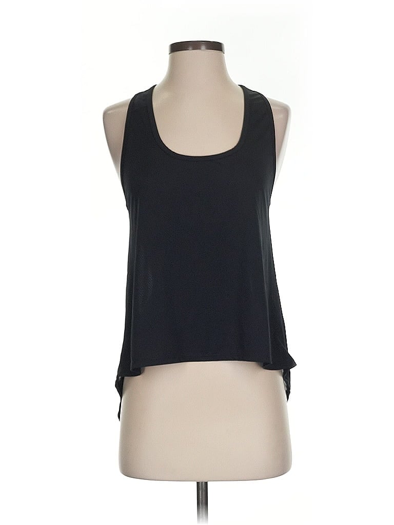 Pre-owned Assorted Brands Tank Top Black Halter Neckline Tops