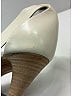 Céline 100% Leather Color Block Ivory White Heels Size EU 41 1/2 - photo 4