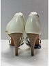 Céline 100% Leather Color Block Ivory White Heels Size EU 41 1/2 - photo 7