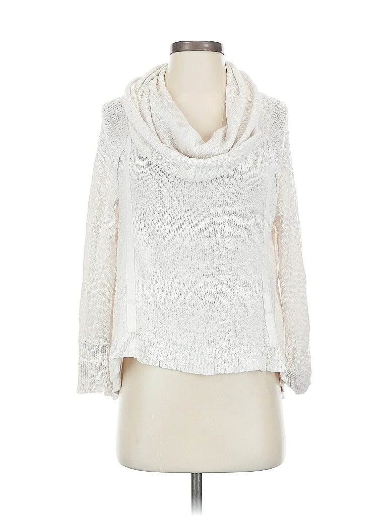 Pre-owned Free People Pullover Sweater In White