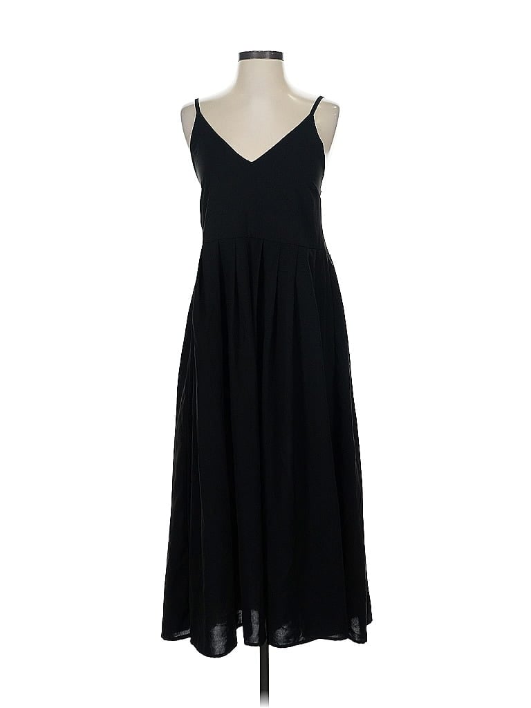 Pre-owned Assorted Brands Casual Dress In Black