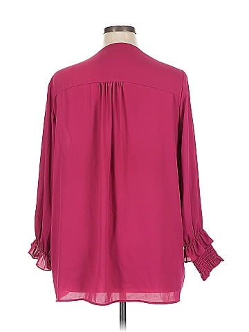 Karen Kane 3/4 Sleeve Blouse (view 2)