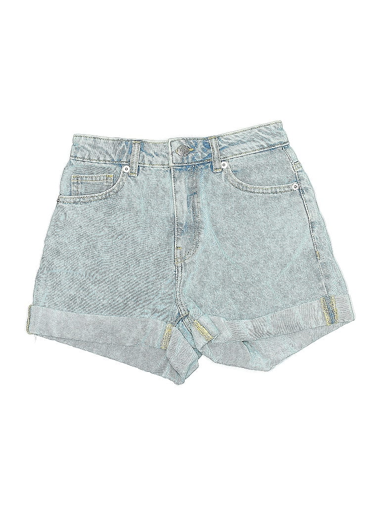 Pre-owned Mng Denim Shorts In Blue