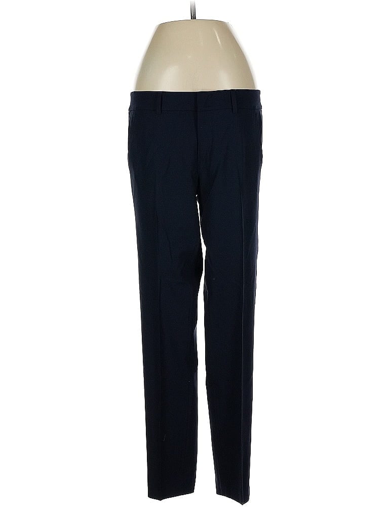 Pre-owned Vince Wool Pants In Blue