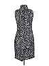 Keepsake Animal Print Silver Cocktail Dress Size L - photo 2