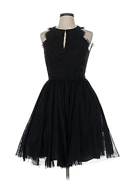 TED BAKERブラックドレス Ted Baker - Black Layered Lace Skater 
