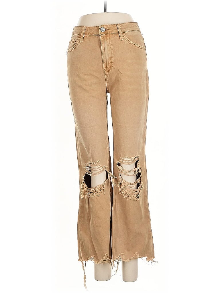 Pre-owned Vervet Jeans In Brown