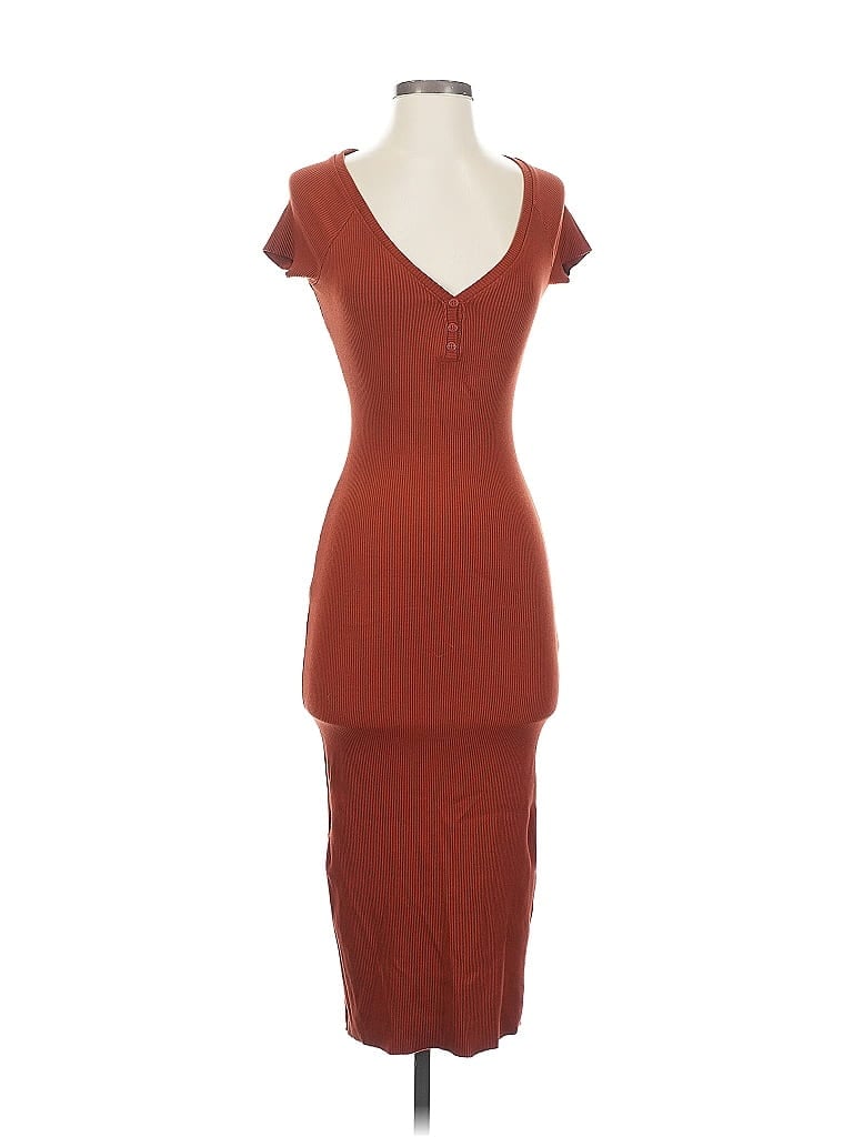 Click to view more detailed imagery on our partner's website Pre-owned Zara Cocktail Dress In Brown