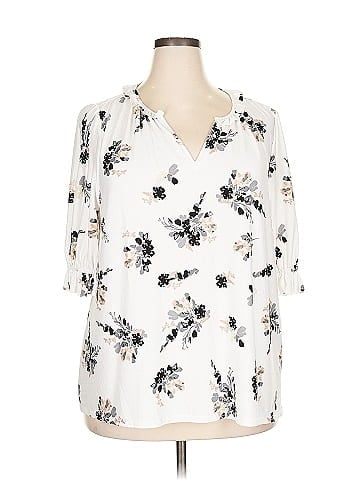 MELLODAY 3/4 Sleeve Blouse (view 1)