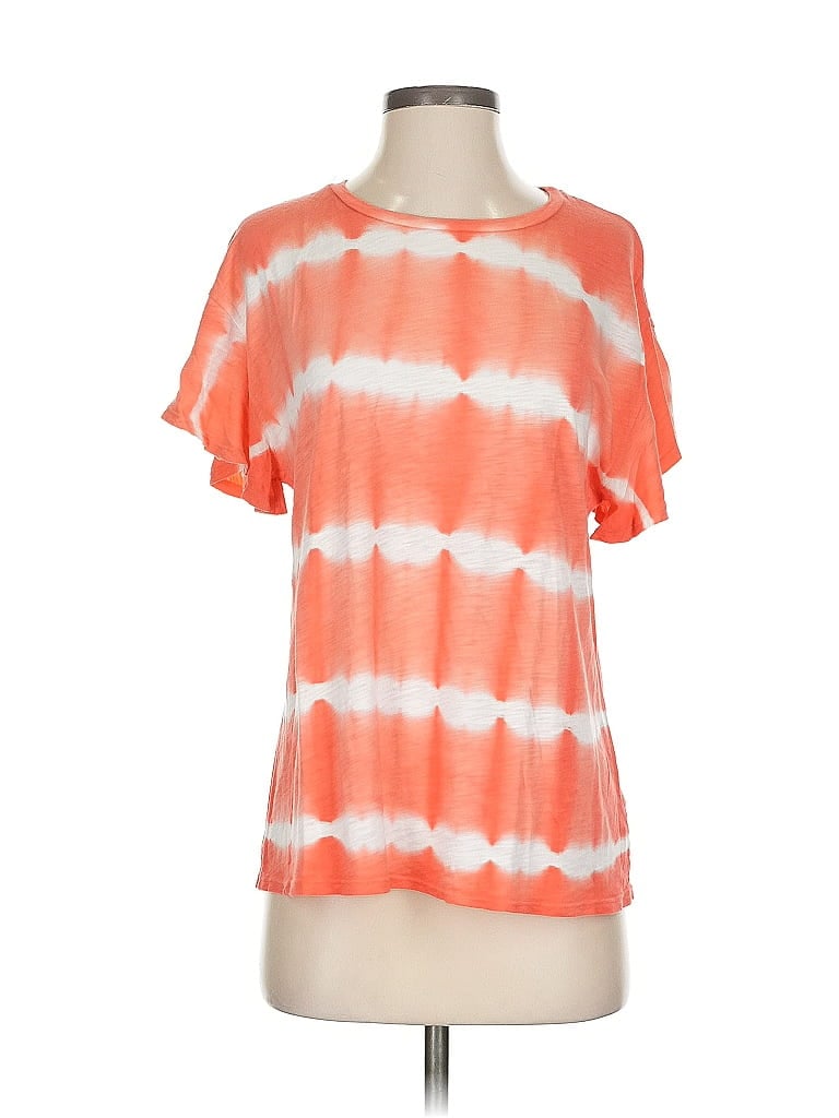 Pre-owned T.la Short Sleeve T-shirt In Orange