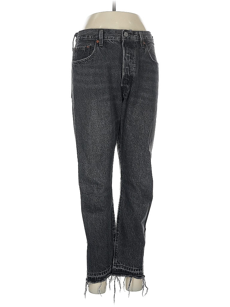 Pre-owned Levi's Jeans In Gray