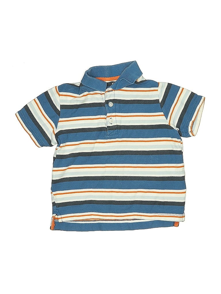 Pre-owned Old Navy Kids' Short Sleeve Button Down Shirt In Blue