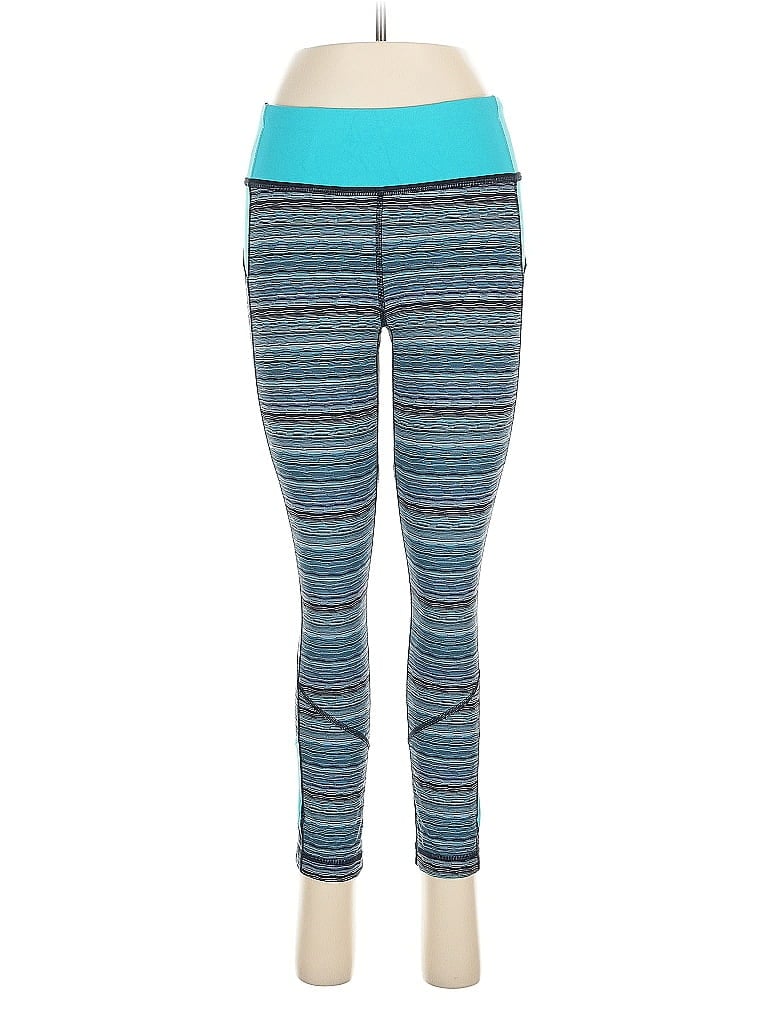 Pre-owned Lululemon Athletica Yoga Pants In Blue