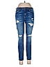 Current/Elliott Hearts Blue Jeans Size 30 waist - photo 1