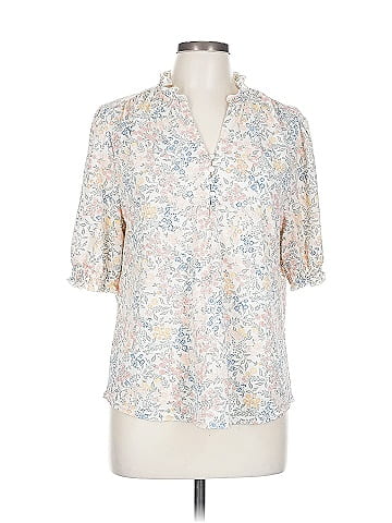 MELLODAY Short Sleeve Blouse (view 1)