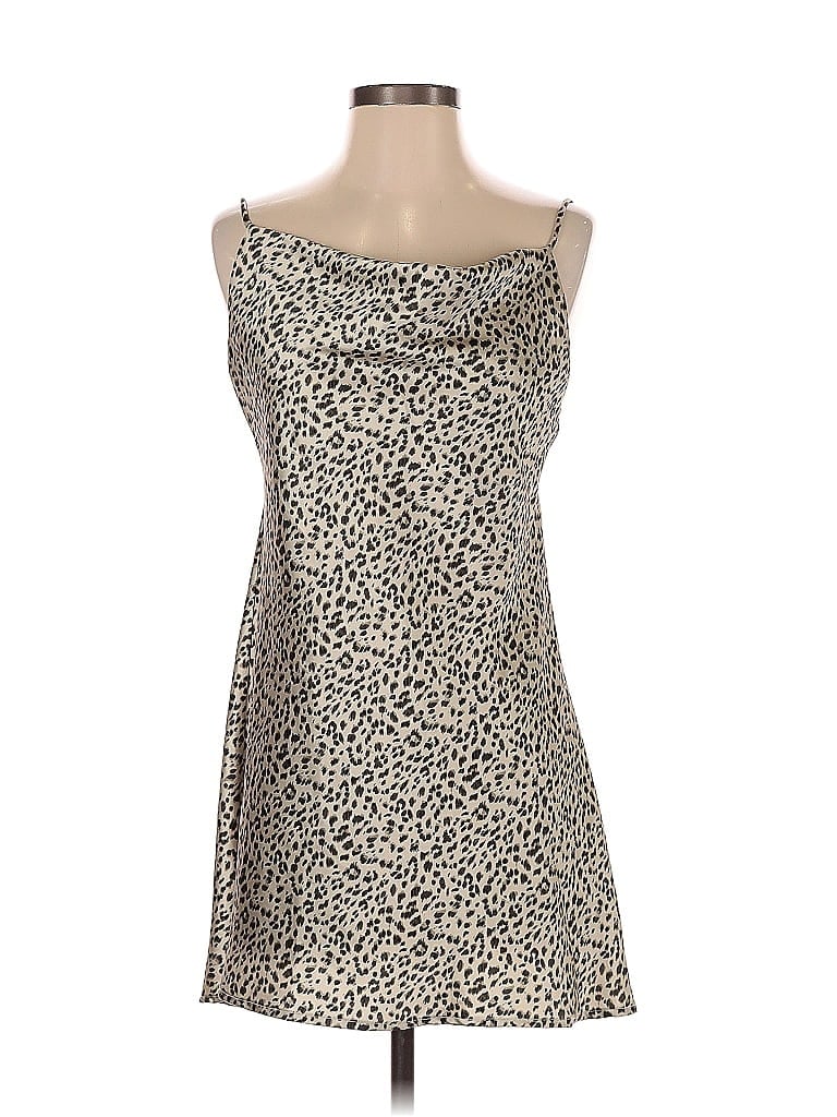 Pre-owned Polly Cocktail Dress In Brown