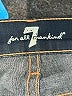 7 For All Mankind Solid Blue Jeans Size 24 waist - photo 4