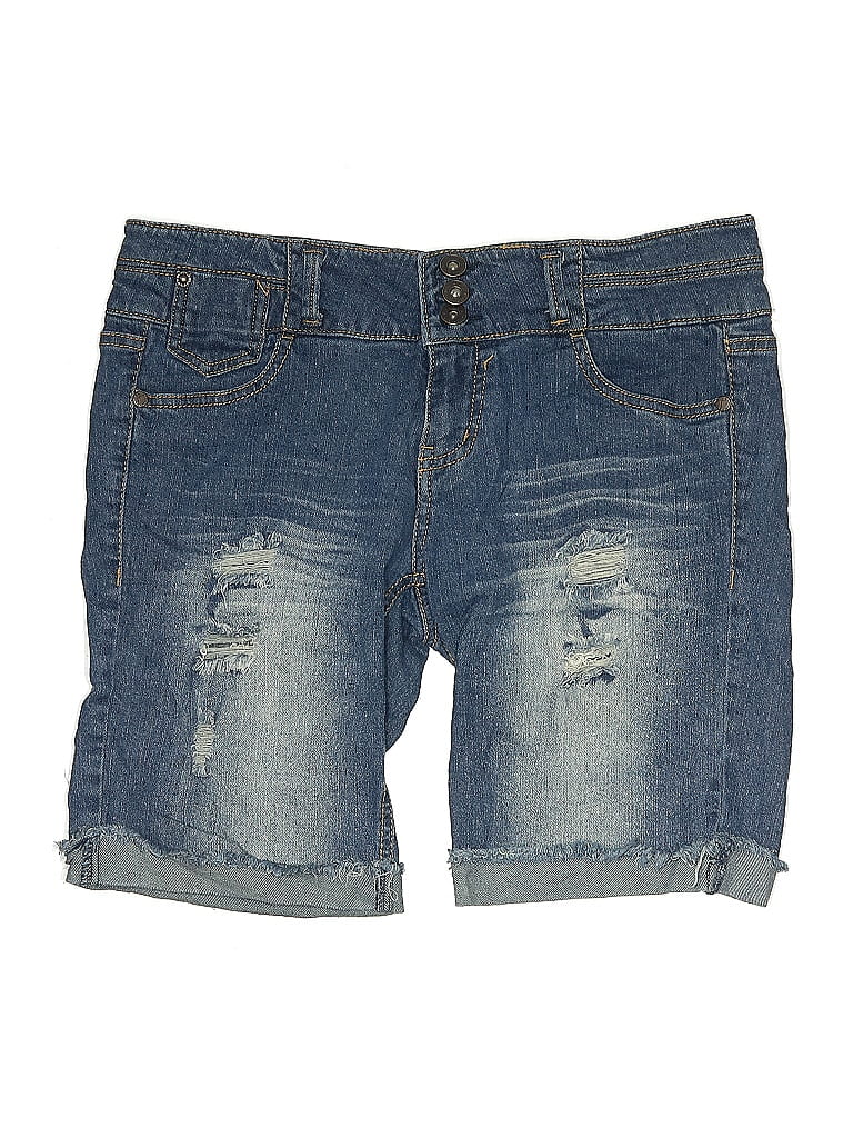 Click to view more detailed imagery on our partner's website Pre-owned Tinseltown Denim Shorts In Blue