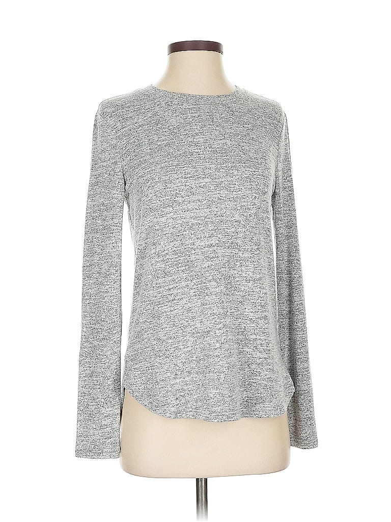 Pre-owned Banana Republic Pullover Sweater In Silver