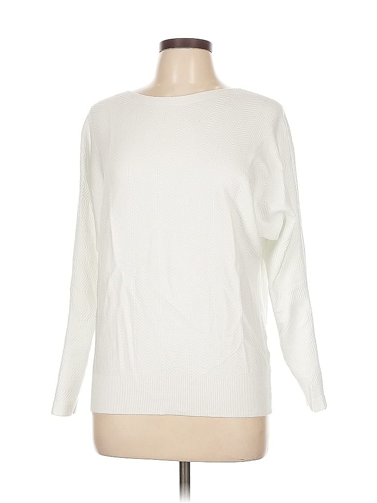 Click to view more detailed imagery on our partner's website Pre-owned Allie Rose Pullover Sweater In White