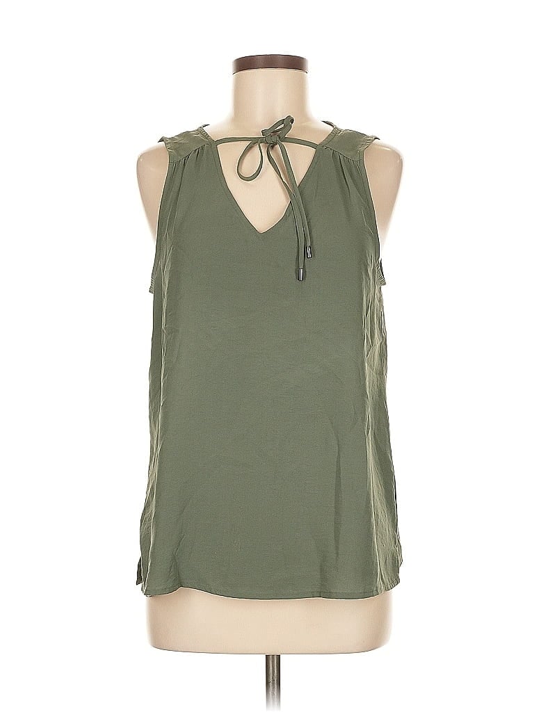 Pre-owned Maurices Sleeveless Blouse In Green