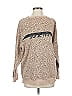 Assorted Brands Animal Print Tan Pullover Sweater Size XS - photo 1