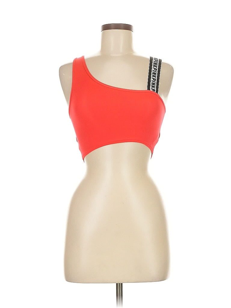 Pre-owned Victoria's Secret Pink Sports Bra In Red