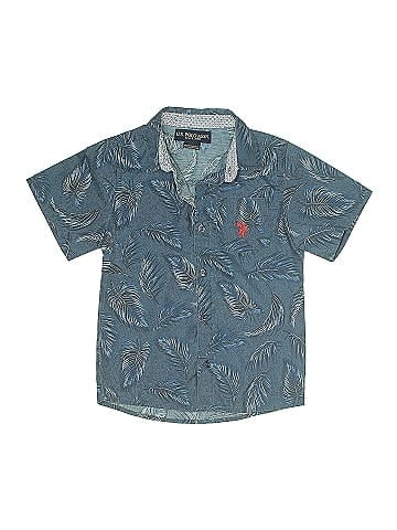 U.S. Polo Assn. Short Sleeve Button-Down Shirt (view 1)
