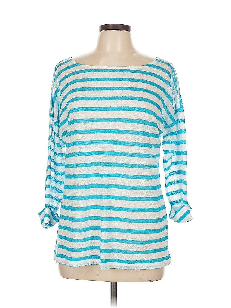 Pre-owned Polo Ralph Lauren Pullover Sweater In Blue