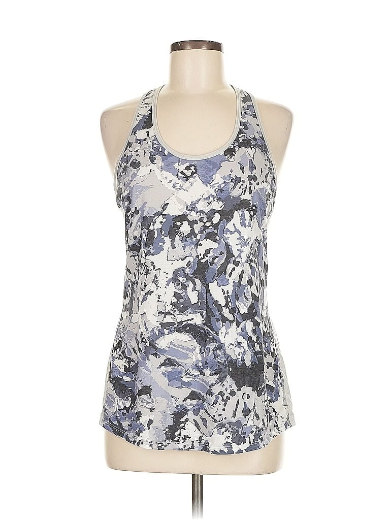 Pre-owned Lucy Active Tank Top In Silver