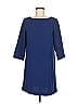 French Connection 100% Polyester Solid Blue Casual Dress Size 6 - photo 1