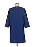 French Connection 100% Polyester Solid Blue Casual Dress Size 6 - photo 2