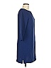 French Connection 100% Polyester Solid Blue Casual Dress Size 6 - photo 4