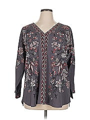 Belle By Kim Gravel Long Sleeve Blouse
