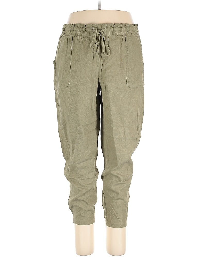 Pre-owned Nycc Linen Pants In Green