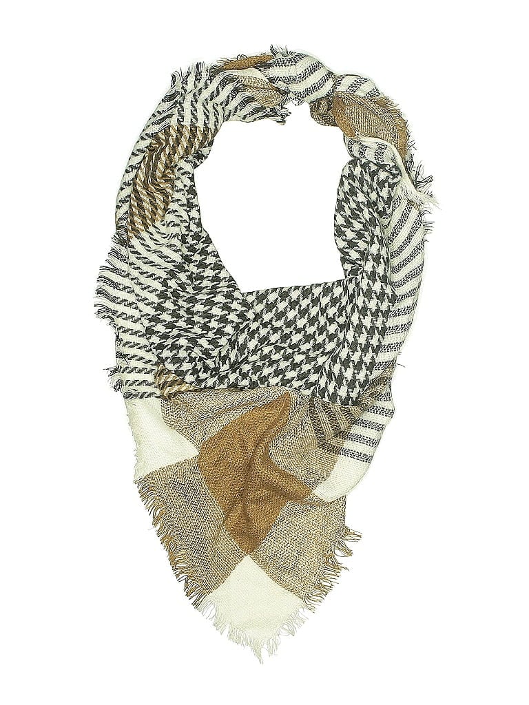 Pre-owned Unbranded Scarf In Brown