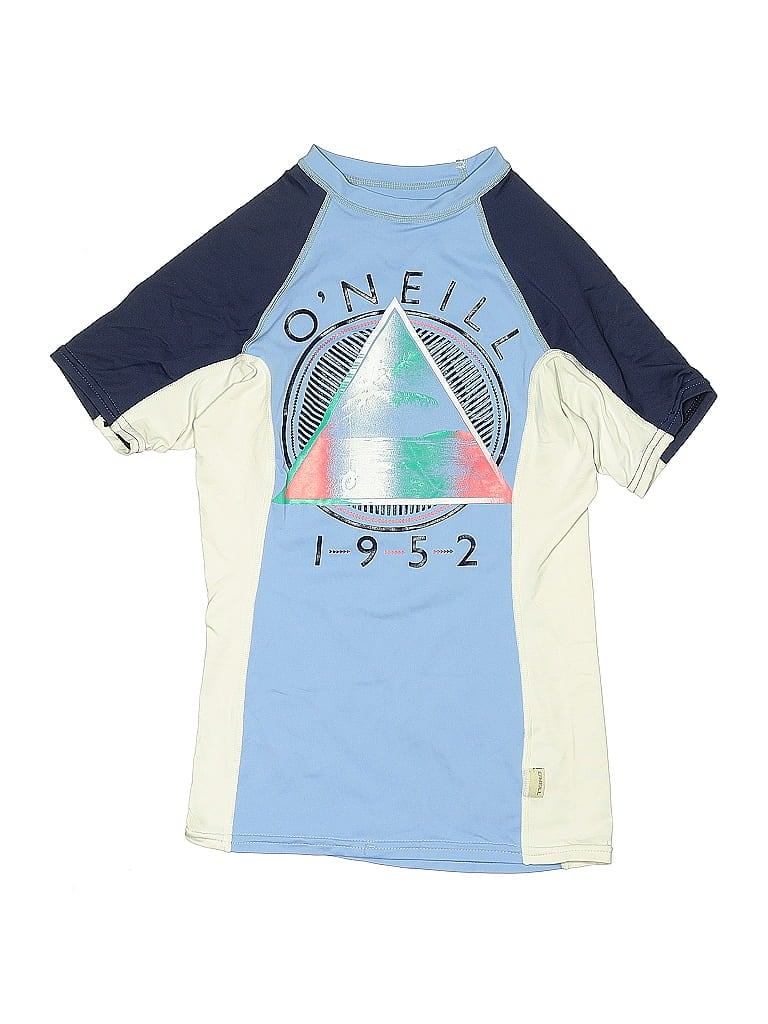 Click to view more detailed imagery on our partner's website Pre-owned O'neill Kids' Rash Guard In Blue