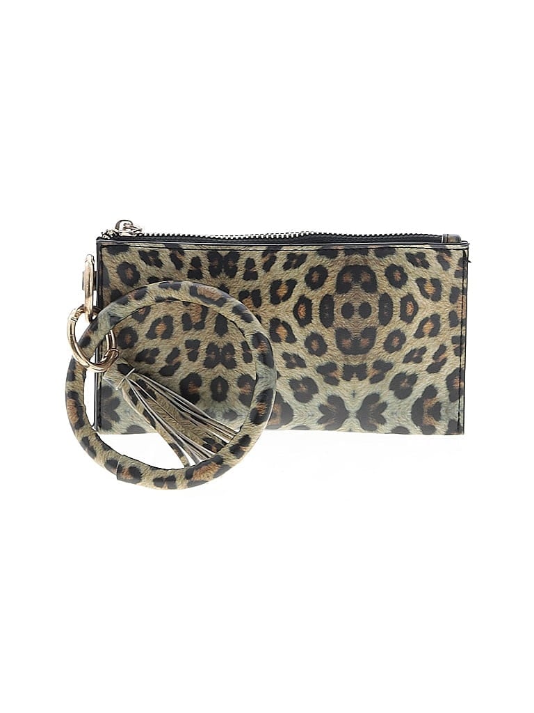 UNBRANDED Pre-owned Wristlet In Brown