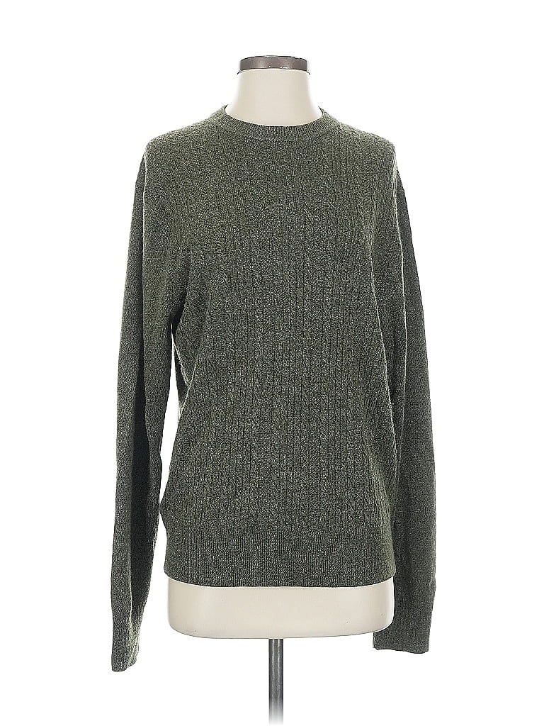 Pre-owned Dockers Pullover Sweater In Green