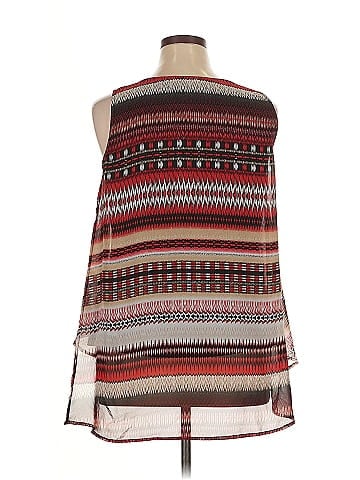 Roz & Ali Sleeveless Blouse (view 2)